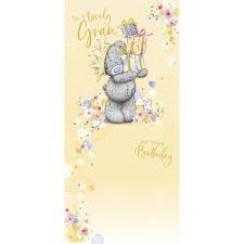 Lovely Gran Me to You Bear Birthday Card Image Preview